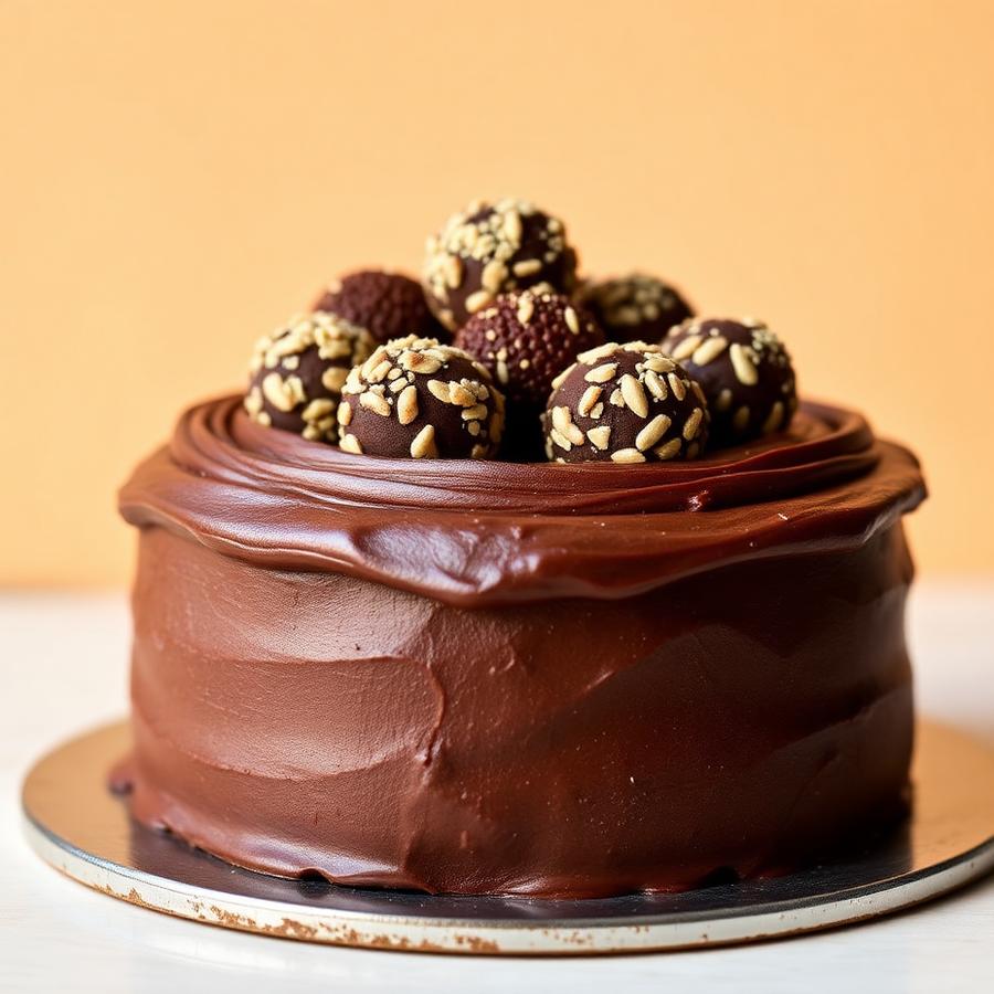 Chocolate truffle cake